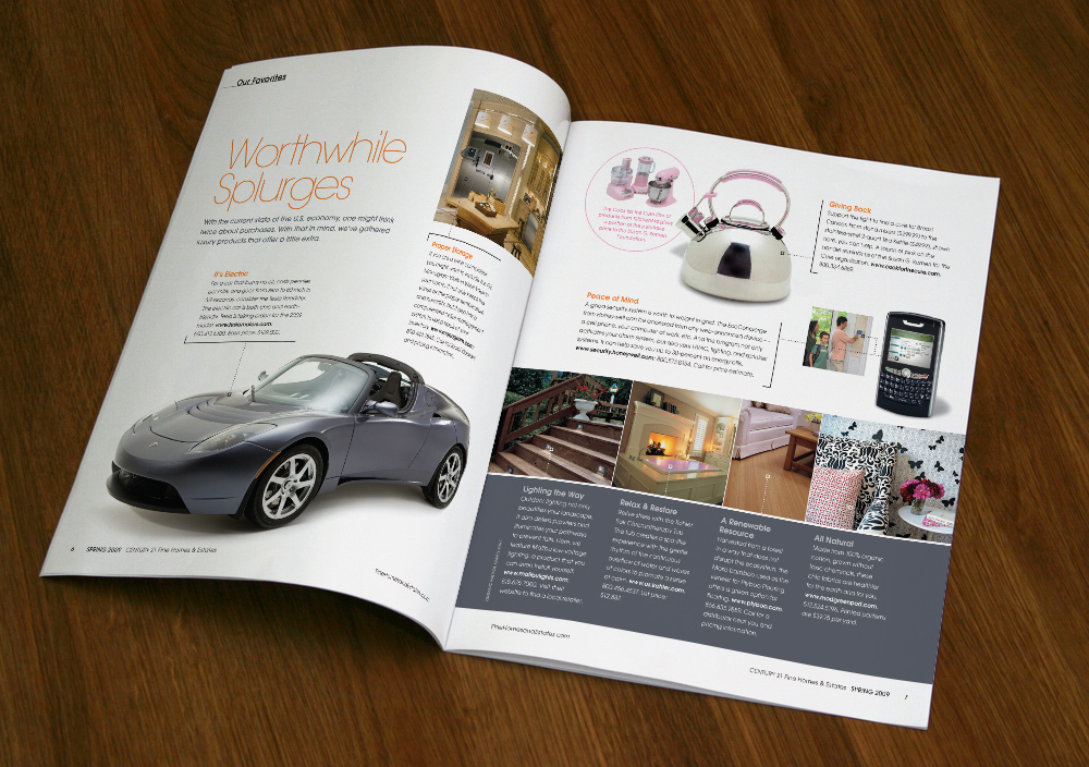 Fine Homes & Estates Magazine Spread